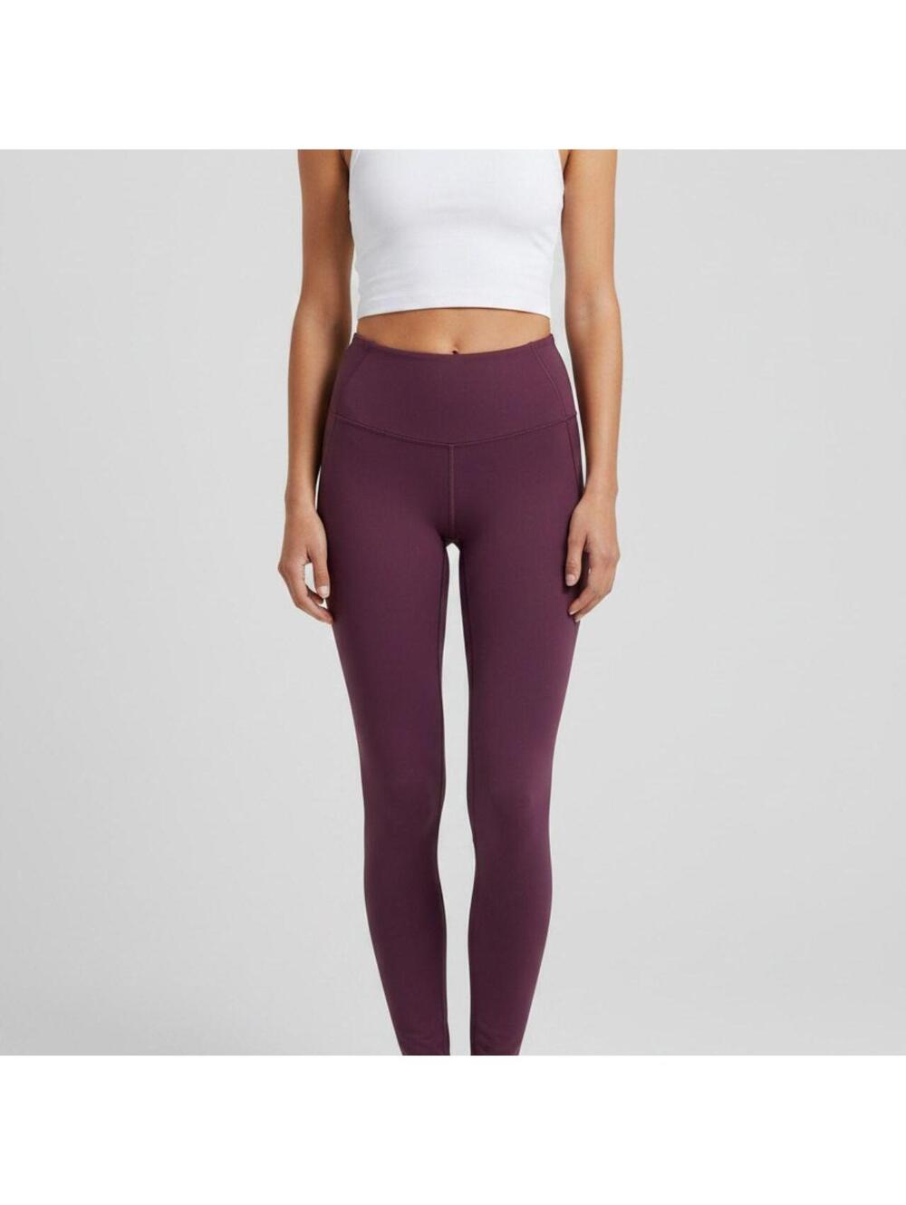 purple lululemon leggings size 4